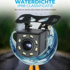 XEOD Achteruitrijcamera - 8 LED Nachtzicht - IP68 Waterdicht - Achteruitrij Camera Auto -70Mai SHOP 550x526 7
