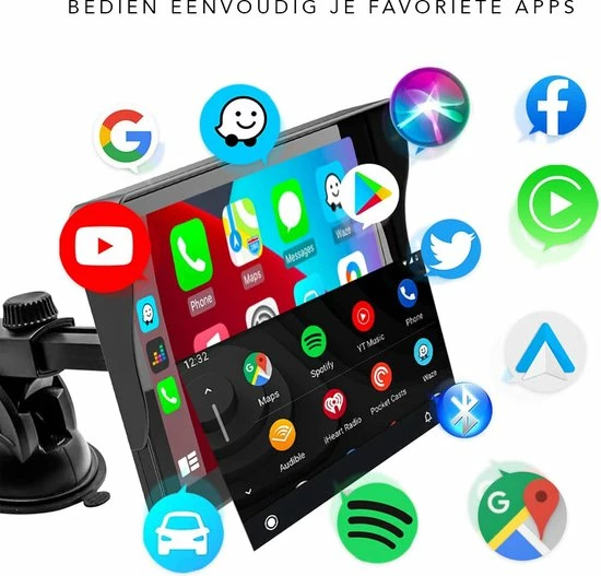 Ossora Navigatiesysteem 7 Inch - 2022 - Apple Carplay (wireless) - Android Auto - Universeel - Bluetooth - TomTom GO 11 Ossora Navigatiesysteem 7 Inch - 2022 - Apple Carplay (wireless) - Android Auto - Universeel - Bluetooth - TomTom GO - Image 9