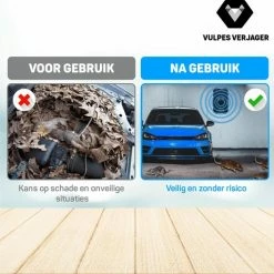 Vulpes Goods Vulpes Verjager® Marterverjager - Ongedierteverjager - Multifunctionele Set Binnen & Buiten - Batterijen, 12V & Auto Accu - Marters, Muizen & Ratten - Steenmarter Verjager PRO - 2 Stuks -70Mai SHOP 550x527 3