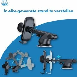 AVA Electronics Telefoonhouder Auto Inclusief Zuignap - GSM Houder - Autohouder Voor Voorruit En Dashboard/Bureau - Smartphone Mobiel Houder - Auto Accessoires - Auto Accessories Interieur - Universeel - IPhone - Samsung - Android 15 AVA Electronics Telefoonhouder Auto Inclusief Zuignap - GSM Houder - Autohouder Voor Voorruit En Dashboard/Bureau - Smartphone Mobiel Houder - Auto Accessoires - Auto Accessories Interieur - Universeel - IPhone - Samsung - Android -70Mai SHOP 550x530 12