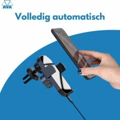 AVA Electronics Telefoonhouder Auto Met Draadloze Oplader - Autolader Voor Raam, Dashboard, Ventilatierooster En Bureau -70Mai SHOP 550x530 4