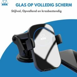 AVA Electronics Telefoonhouder Auto Met Draadloze Oplader - Autolader Voor Raam, Dashboard, Ventilatierooster En Bureau -70Mai SHOP 550x530 6