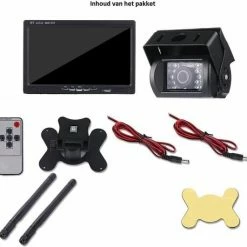 BrandWay Draadloze Achteruitrijcamera Set Met 7 Inch Scherm - Achteruitrij Camera Draadloos Voor Auto / Camper / Caravan / Vrachtwagen / Landbouwmachines -70Mai SHOP 550x531 12