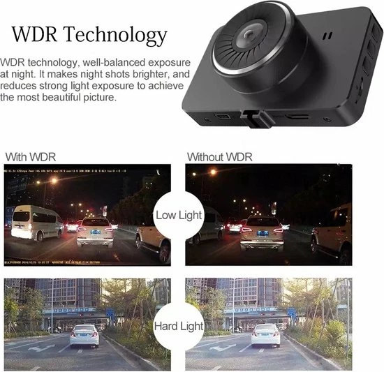 TechU? Dashcam Voor En Achter Camera ? M20 Zwart ? Full HD 1080P ? 170? Wijdhoeklens ? G-sensor ? Bewegingssensor ? Parkeermodus ? Loop Recording ? Nachtvisie ? Incl. Achteruitrijcamera - Voor Auto 11 TechU? Dashcam Voor En Achter Camera ? M20 Zwart ? Full HD 1080P ? 170? Wijdhoeklens ? G-sensor ? Bewegingssensor ? Parkeermodus ? Loop Recording ? Nachtvisie ? Incl. Achteruitrijcamera - Voor Auto - Image 9