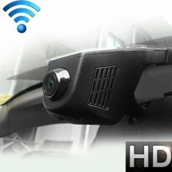 Merkloos Auto DVR Dual Camera WiFi Monitor Full HD 1080P Rijden Video Recorder Dash Cam, Nachtzicht Bewegingsdetectie