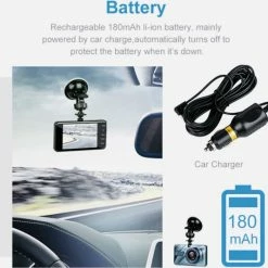 J16 Dashcam Voor Auto 1296P Full HD Dashboard Camera Met G-Sensor - 170? Wijdhoeklens Including 32GB Kaart -70Mai SHOP 550x534 9