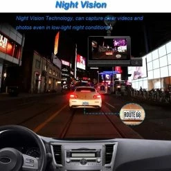 YQB Dashcam Full HD Voor Auto - Taxi En Uber Rijders - Voor En Achter Camera G-Sensor - -70Mai SHOP 550x536 16