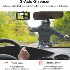 Homezie Dashcam - Met Achteruitkijk Camera - Dashcam Voor Auto - 1296P Resolutie - Scherp 4 Inch Scherm 16 Homezie Dashcam - Met Achteruitkijk Camera - Dashcam Voor Auto - 1296P Resolutie - Scherp 4 Inch Scherm -70Mai SHOP 550x538 10