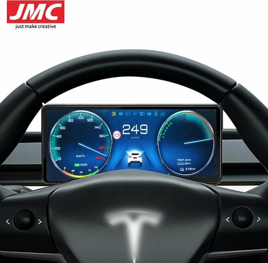 Ossora Draadloos Apple Carplay Scherm Voor Tesla Model 3 En Model Y - 9 Inch HUD - Android Auto - Waze 10 Ossora Draadloos Apple Carplay Scherm Voor Tesla Model 3 En Model Y - 9 Inch HUD - Android Auto - Waze - Afbeelding 8