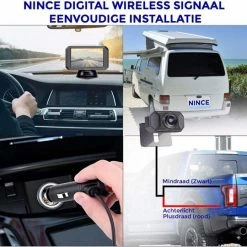 Nince ARC1 Draadloze Achteruitrijcamera Draadloos 2022 Model - 5 Inch Digitale Achteruit Rijcamera Met IR Nachtzicht - 2 Kanaals -70Mai SHOP 550x540 2