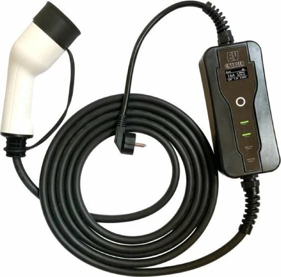 Pro EV Mobiele Thuislader Type 2 Mennekes Vanaf Stopcontact EU - 16A - Fase 1 3 Pro EV Mobiele Thuislader Type 2 Mennekes Vanaf Stopcontact EU - 16A - Fase 1