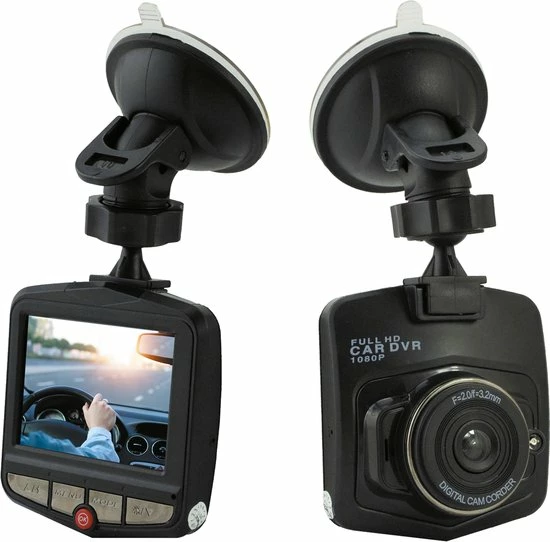 Denver Dashcam Voor Auto HD - Loop Recording - 5MP - 110? Kijkhoek - CCT1230 - Zwart 3 Denver Dashcam Voor Auto HD - Loop Recording - 5MP - 110? Kijkhoek - CCT1230 - Zwart