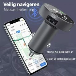 PiXXO? Smart FM Transmitter - Bluetooth 5.0 - USB 3.0 Snellader - USB A + USB C / TF-Slot - Carkit - Handsfree Bellen 15 PiXXO? Smart FM Transmitter - Bluetooth 5.0 - USB 3.0 Snellader - USB A + USB C / TF-Slot - Carkit - Handsfree Bellen -70Mai SHOP 550x543 14