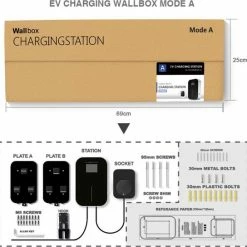 Besen Laadpaal Wallbox Laadstation EV Charger 22kw 32A 3-Fase Type 2 Stopcontact -70Mai SHOP 550x544 23