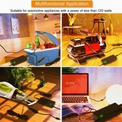 TVIRD Omvormer - 230V Naar 12V - AC Naar DC - 120W - Zwart 13 TVIRD Omvormer - 230V Naar 12V - AC Naar DC - 120W - Zwart -70Mai SHOP 550x544 27