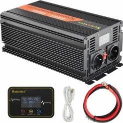 Edecoa Zuivere Sinus Omvormer 12V-230V - 2500/5000W 8 Edecoa Zuivere Sinus Omvormer 12V-230V - 2500/5000W -70Mai SHOP 550x545 11