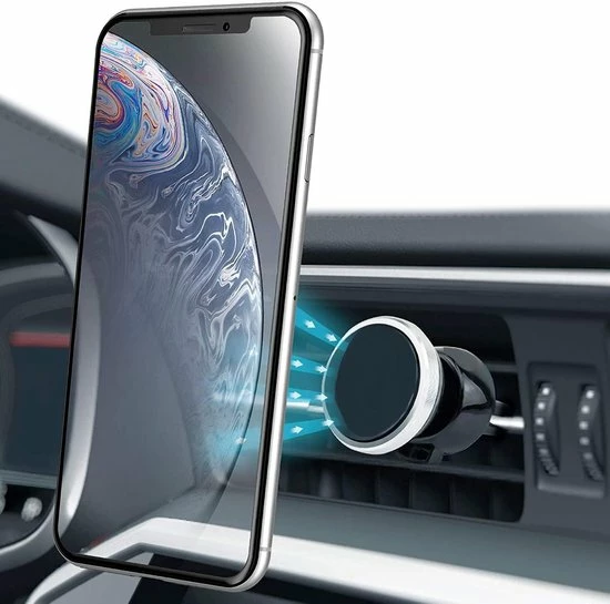 Magnetische telefoonhouder voor in de auto - Magneet - Ventilatierooster - Ventilator- Auto ventilatie houder - Smartphone - Mobielhouder - Autohouder - Auto telefoonhouder - Samsung - iPhone - Nokia - Huawei - Sony - Universeel - Zilver Merkloos Magnetische Telefoonhouder Voor In De Auto - Magneet - Ventilatierooster - Ventilator- Auto Ventilatie Houder - Smartphone - Mobielhouder - Autohouder - Auto Telefoonhouder - Samsung - IPhone - Nokia - Huawei - Sony - Universeel - Zilver -70Mai SHOP 550x545 4