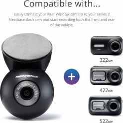 Nextbase Rear Window Camera - Achterruitcamera Voor In De Auto - Compatibel Met Nextbase Dashcams - Dashcam 11 Nextbase Rear Window Camera - Achterruitcamera Voor In De Auto - Compatibel Met Nextbase Dashcams - Dashcam -70Mai SHOP 550x546 11