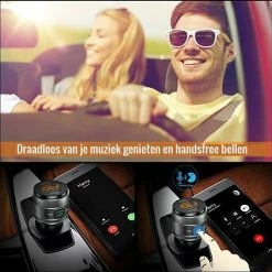 PiXXO? FM Transmitter - Bluetooth 5.0 - Autolader - Dual USB 3.0 Snellader - Handsfree Bellen - Carkit -70Mai SHOP 550x547 18