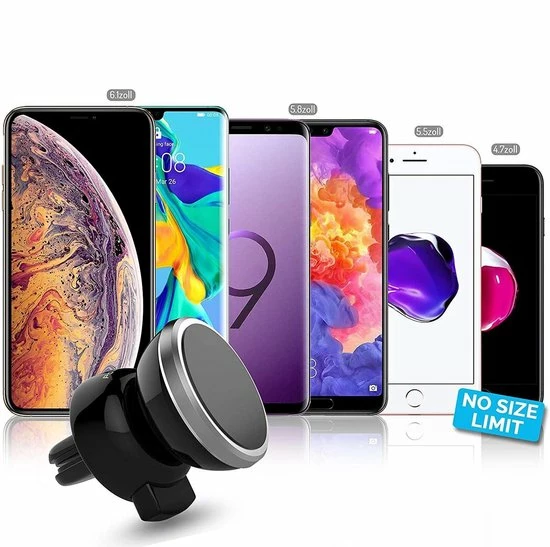 Merkloos Magnetische Telefoonhouder Voor In De Auto - Magneet - Ventilatierooster - Ventilator- Auto Ventilatie Houder - Smartphone - Mobielhouder - Autohouder - Auto Telefoonhouder - Samsung - IPhone - Nokia - Huawei - Sony - Universeel - Blauw 7 Merkloos Magnetische Telefoonhouder Voor In De Auto - Magneet - Ventilatierooster - Ventilator- Auto Ventilatie Houder - Smartphone - Mobielhouder - Autohouder - Auto Telefoonhouder - Samsung - IPhone - Nokia - Huawei - Sony - Universeel - Blauw - Image 5