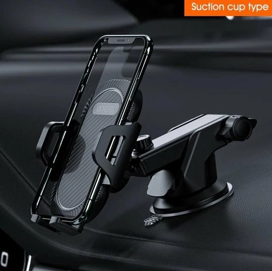 Vienta Auto Telefoon Houder - Voor Mobiele Telefoon - Geschikt Voor 4.7 Tot 7.5 Inch Smartphone - Dashboard Zuignap Bevestiging 7 Vienta Auto Telefoon Houder - Voor Mobiele Telefoon - Geschikt Voor 4.7 Tot 7.5 Inch Smartphone - Dashboard Zuignap Bevestiging - Image 5