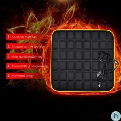 Thuys Warmtekussen - Stoelverwarming - Autostoel Verwarming - Zwart/USB 12 Thuys Warmtekussen - Stoelverwarming - Autostoel Verwarming - Zwart/USB -70Mai SHOP 550x548 8