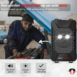 PestFender Marterverjager - Ongedierteverjager - Muizenverjager & Rattenverjager - Ultrasone & Flitsen - Werkt Op Autoaccu, Batterijen Of Netstroom - Voor Binnen, Buiten En Auto - Marter Verjager - Steenmarter -70Mai SHOP 550x549 7