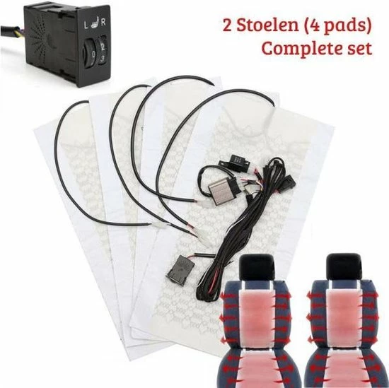 Stoelverwarming Auto Inbouwset Voor 2 Stoelen (Universeel) - Zelf stoelverwarming inbouwen Heatpads Stoelverwarming Auto Inbouwset Voor 2 Stoelen (Universeel) - Zelf Stoelverwarming Inbouwen -70Mai SHOP 550x549 8
