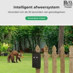 BYMADE Verjager© Marterverjager Auto Outdoor - Steenmarter Verjager Buiten - Op Batterij -70Mai SHOP 550x550 1