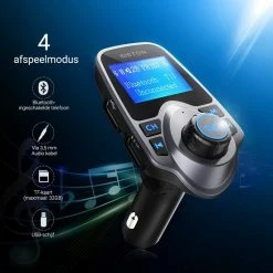 Siston? Bluetooth FM Transmitter, 120 ? Rotatie Auto Radio Adapter CarKit Met 4 Music Play Modes / 5 In 1 21 Siston? Bluetooth FM Transmitter, 120 ? Rotatie Auto Radio Adapter CarKit Met 4 Music Play Modes / 5 In 1 -70Mai SHOP 550x550 149