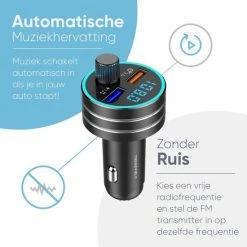 Trendfield FM Transmitter Bluetooth 5.0 - Carkit USB 3.0 Fast Charge - Auto Accessoires - Beluister Draadloos Muziek Via Spotify Of Youtube -70Mai SHOP 550x550 16
