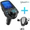 MaxedMore Draadloze FM Transmitter En Telefoonhouder Bundel - Auto Carkit Met Bluetooth 5.0 En LED Scherm - Autolader Met Micro SD En AUX / USB-input - Handsfree Bellen - Muziek Streamen - Voice Navigatie - Telefoon Opladen - Smart Gravity Houder -70Mai SHOP 550x550 195