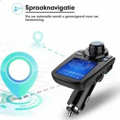 MaxedMore Draadloze FM Transmitter En Telefoonhouder Bundel - Auto Carkit Met Bluetooth 5.0 En LED Scherm - Autolader Met Micro SD En AUX / USB-input - Handsfree Bellen - Muziek Streamen - Voice Navigatie - Telefoon Opladen - Smart Gravity Houder -70Mai SHOP 550x550 199
