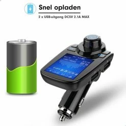MaxedMore Draadloze FM Transmitter En Telefoonhouder Bundel - Auto Carkit Met Bluetooth 5.0 En LED Scherm - Autolader Met Micro SD En AUX / USB-input - Handsfree Bellen - Muziek Streamen - Voice Navigatie - Telefoon Opladen - Smart Gravity Houder -70Mai SHOP 550x550 206