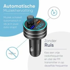 Trendfield FM Transmitter + Telefoonhouder Auto Draadloze Oplader - Bluetooth Carkit Voor Muziek ? Compleet Pakket 14 Trendfield FM Transmitter + Telefoonhouder Auto Draadloze Oplader - Bluetooth Carkit Voor Muziek ? Compleet Pakket -70Mai SHOP 550x550 225