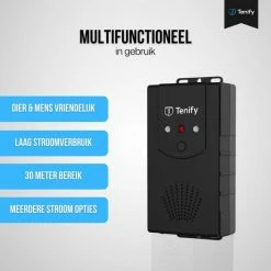 Tenify Marterverjager - 30M - 12V - Binnen & Buiten - Batterij, USB, Auto Accu - Ultrasone - Ongedierte - Muizen - Steenmarter - Ratten Verjager -70Mai SHOP 550x550 243