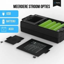 Tenify Marterverjager - 30M - 12V - Binnen & Buiten - Batterij, USB, Auto Accu - Ultrasone - Ongedierte - Muizen - Steenmarter - Ratten Verjager -70Mai SHOP 550x550 244