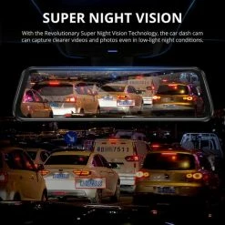 AZDome AR08 | Dashcam Voor Auto | Binnenspiegel | Voorcamera | Achtercamera | Super Full HD -70Mai SHOP 550x550 255