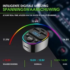 DynaBright FM Transmitter Bluetooth ? Snellader - Handsfree Bellen - RGB - USB C - USB - Handsfree Bellen Auto Bluetooth - Bluetooth FM Transmitter ? Autolader ? Carkit ? Bluetooth Transmitter - MP3 - SD Kaart 24 DynaBright FM Transmitter Bluetooth ? Snellader - Handsfree Bellen - RGB - USB C - USB - Handsfree Bellen Auto Bluetooth - Bluetooth FM Transmitter ? Autolader ? Carkit ? Bluetooth Transmitter - MP3 - SD Kaart -70Mai SHOP 550x550 40
