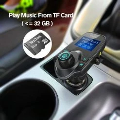 FM Transmitter Bluetooth Draadloze Carkit / MP3 Speler Mobiel / Handsfree Bellen In De Auto / AUX Input / Lader / USB Flash Drive / Muziek / Audio / Radio / TF Kaart / Carkit Adapter - Gymston - Zwart 20 FM Transmitter Bluetooth Draadloze Carkit / MP3 Speler Mobiel / Handsfree Bellen In De Auto / AUX Input / Lader / USB Flash Drive / Muziek / Audio / Radio / TF Kaart / Carkit Adapter - Gymston - Zwart -70Mai SHOP 550x550 419