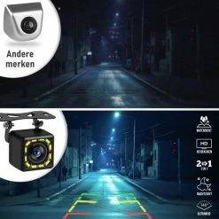 XEOD Achteruitrijcamera - 12 LED Nachtzicht - IP68 Waterdicht - Achteruitrij Camera Auto -70Mai SHOP 550x550 437