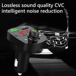 Merkloos Bluetooth FM Transmitter - Bluetooth Ontvanger Voor In De Auto - USB - Handsfree Carkit -70Mai SHOP 550x550 453