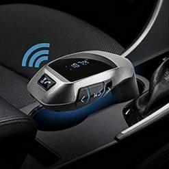 Olympia X5 Wireless Bluetooth FM Transmitter Radio Adapter Car Kit Met USB SD Card Reader En Calling Remote Control - Bluetooth Transmitter Voor De Auto - Fm Bluetooth Transmitter