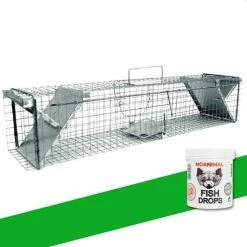 VerminBuster Vangkooi Marters Met Lokmiddel - Martervangkooi - Marterverjager Auto - Vangkooi Voor Dieren - Steenmarter Kooi