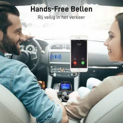Athletix? Bluetooth FM Transmitter Auto / FM Transmitter Draadloze Bluetooth Carkit / MP3 Speler/ Handsfree Bellen In De Auto / USB Lader / Radio / TF/SD Kaart Poort / AUX Input / 2 USB Poorten / USB Oplader / Audio / Radio / SD/TF Kaart / T11 -70Mai SHOP 550x550 585