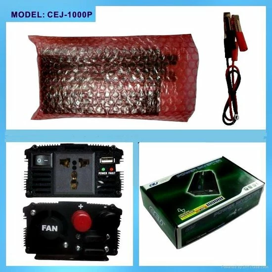 Merkloos CEJ Inverter Power Omvormer 1000W 12V To 230V + USB 4 Merkloos CEJ Inverter Power Omvormer 1000W 12V To 230V + USB - Image 2