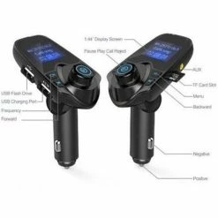T11 FM Transmitter Bluetooth Draadloze Carkit 2 USB Poort/ SD/TF Kaart MP3 Speler Mobiel / Handsfree Bellen In De Auto / AUX Input / Carkit Adapter -70Mai SHOP 550x550 630