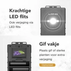 LONQ® Marterverjager – All-in-1 Pakket - Met Nederlandse Handleiding - Ultrasone Binnen & Buiten – Werkt Op Batterijen, Netstroom En Auto Accu - Zwart -70Mai SHOP 550x550 644