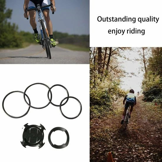 Qatrixx Fietscomputerhouder - Garmin Edge Serie - Fietssteun - Stuurhouder - Zwart 6 Qatrixx Fietscomputerhouder - Garmin Edge Serie - Fietssteun - Stuurhouder - Zwart - Image 4