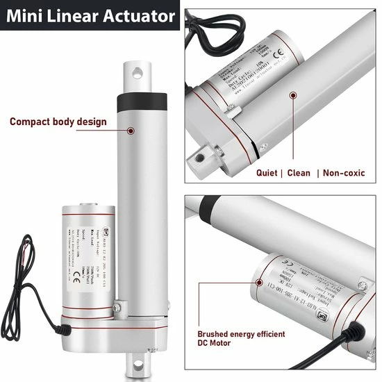 Alizendeh Lineaire Actuator 12V 1500N 150mm 4 Alizendeh Lineaire Actuator 12V 1500N 150mm - Image 2